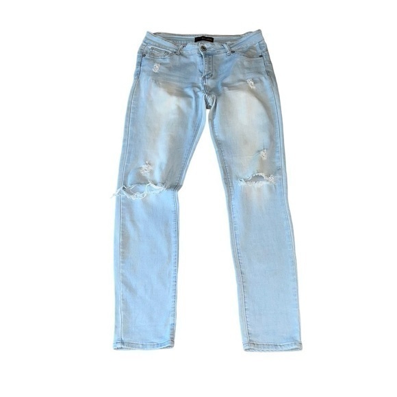 Wax Jean Denim - Wax Jean, Light Blue Skinny Jeans